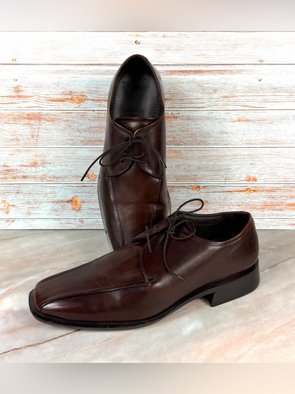 Cole Haan Men’s City Oxfords in Mahogany Leather